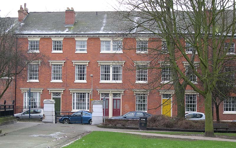 The New Walk, behind the Leicester Museum